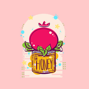 ~ Pomegrante & Honey ~